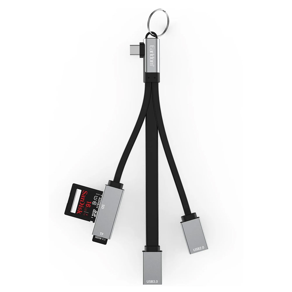 هاب 4 پورت USB-C ارلدام مدل HUB18C