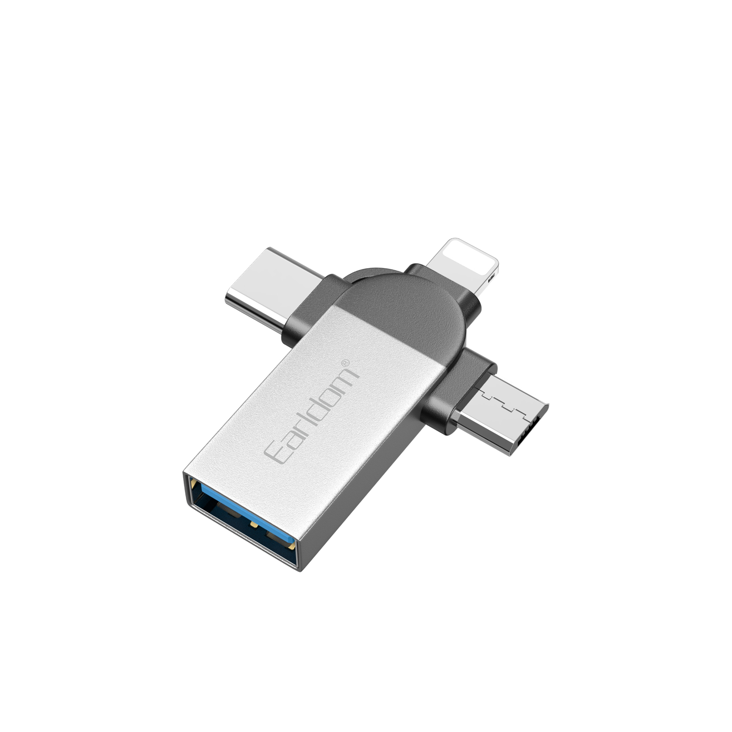 مبدل USB OTG به microUSB / لایتنینگ /...