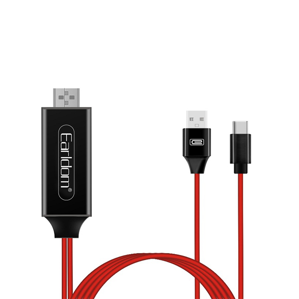 کابل تبدیل UCB-C به HDMI ارلدام مدل ET-W12...